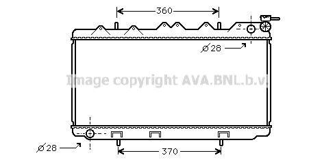 AVA QUALITY COOLING Radiators, Motora dzesēšanas sistēma DN2118